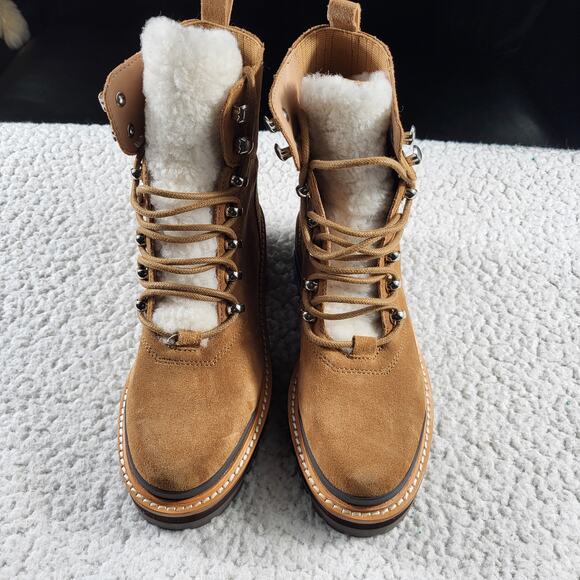 NWOB Marc Fisher LTD Women's Izzie suede Leather Ankle Boot size 5 - Picture 1 of 7